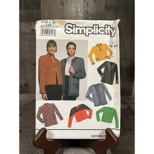 Simplicity 9875 Misses Jacket Vintage Sewing Pattern